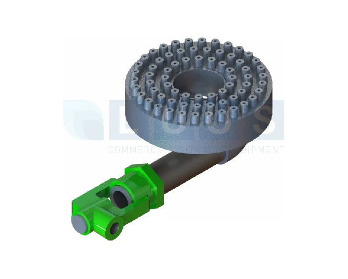 Round Burner (with Burner Trail)