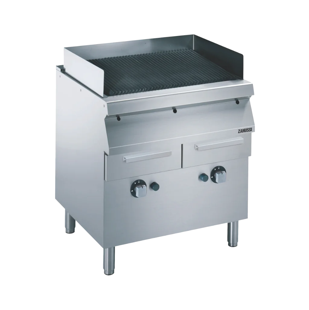 EVO900: 800mm Commercial Gas Freestanding Chargrill Including Base