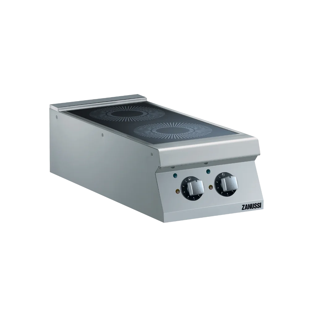 EVO900: 400mm Commercial Induction 2 Zone Boiling Top