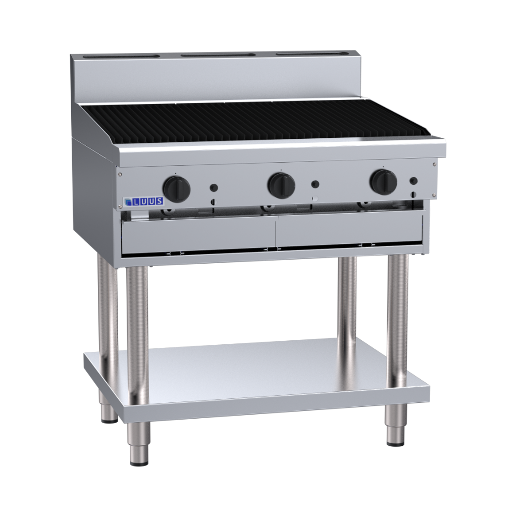 CS-9C: 900mm Commercial Gas Chargrill Cooktop