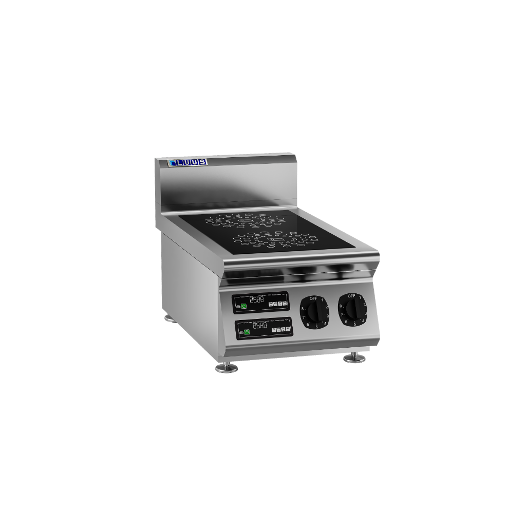 EC7-2B: 400mm Commercial 2 Zone Induction Cooktop
