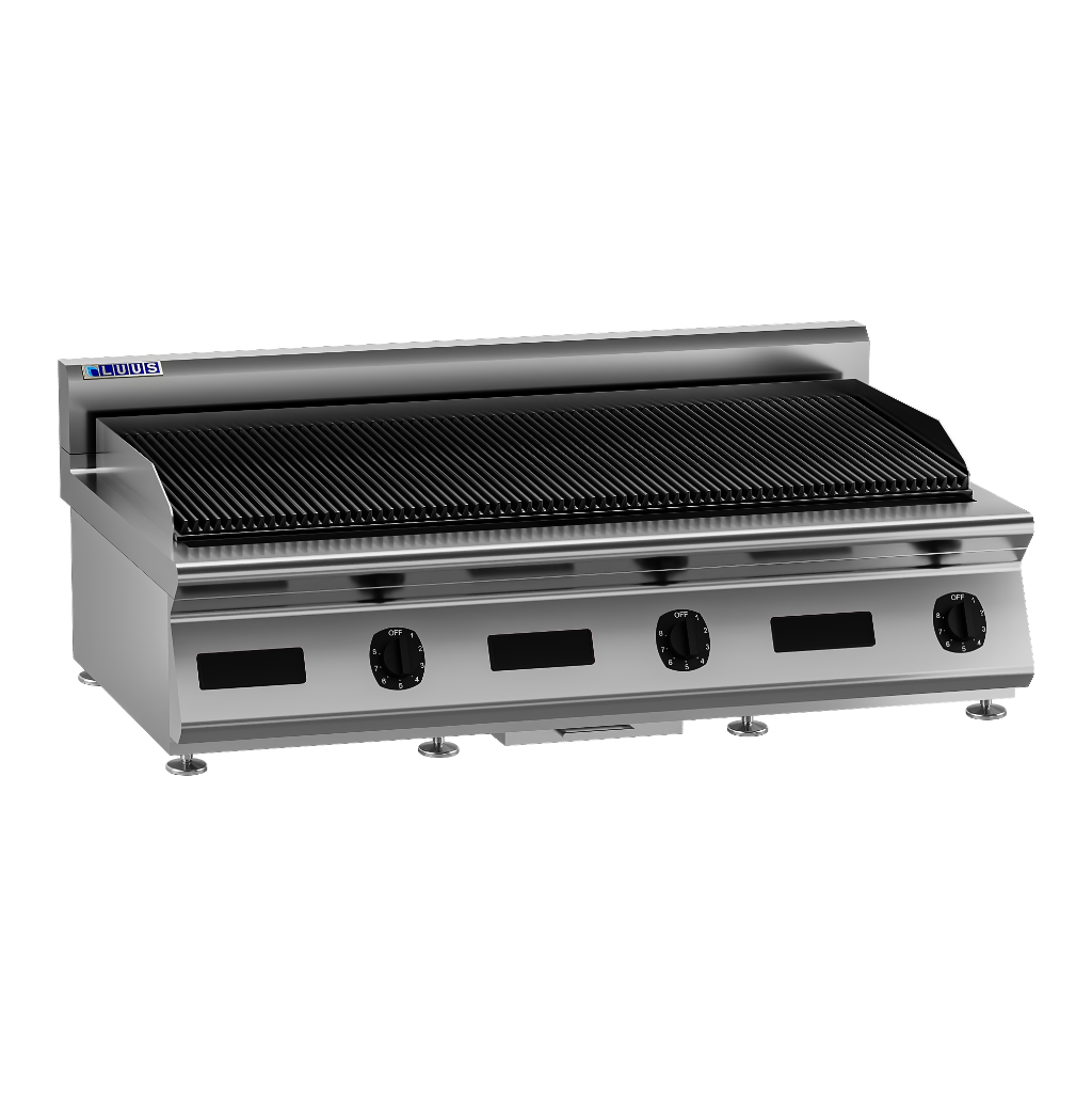 EE7-12C: 1200mm Commercial Electric Chargrill Cooktop