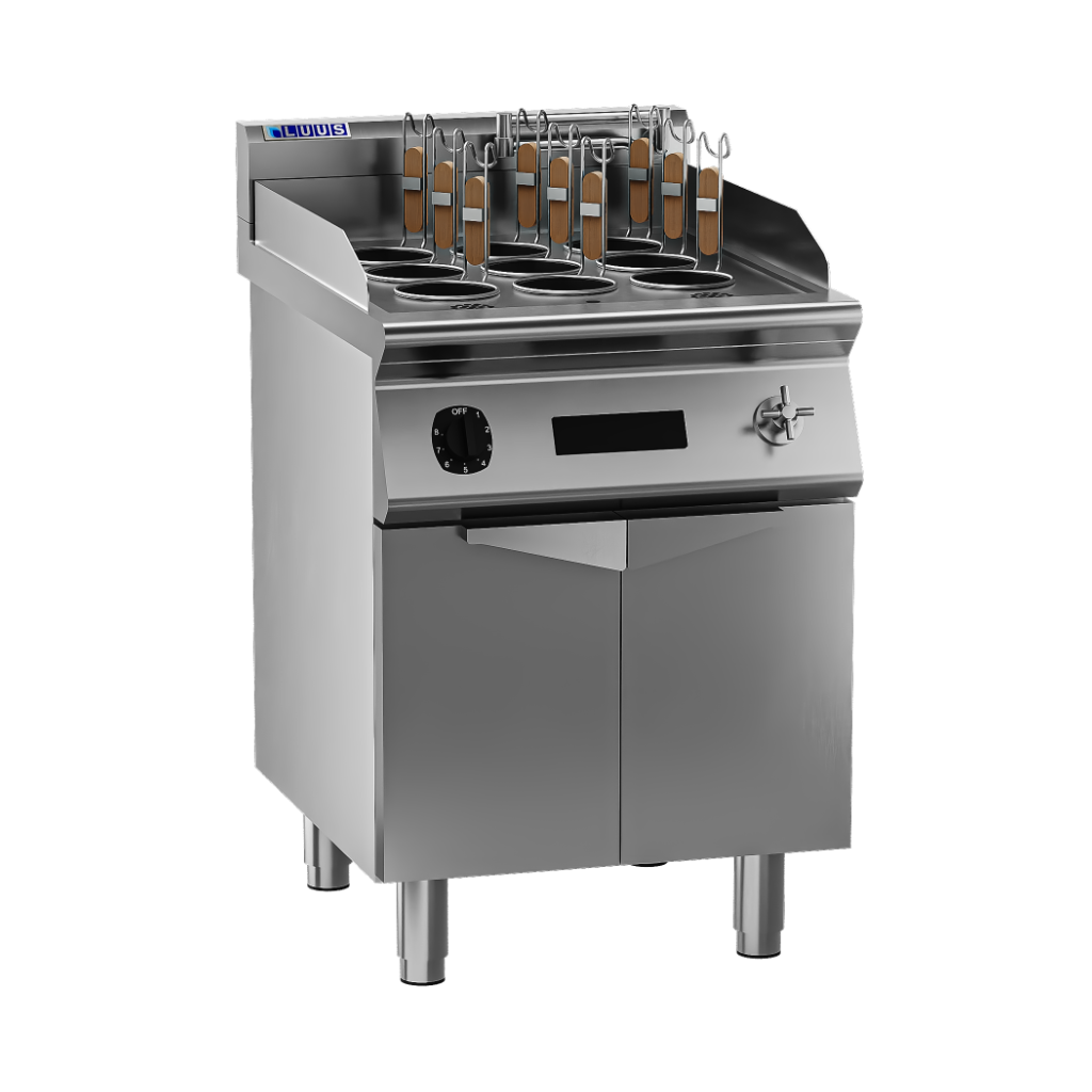 EN7-60: 600mm Commercial 9 Basket Induction Noodle Cooker