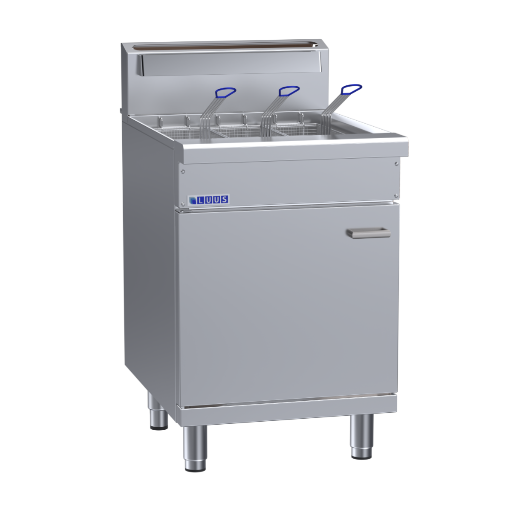 FVG-60: 600mm Commercial Slimline Gas V-Pan Fryer