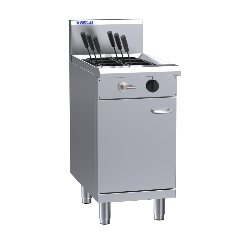 PC-45: 450mm Commercial 6 Basket Gas Pasta Cooker