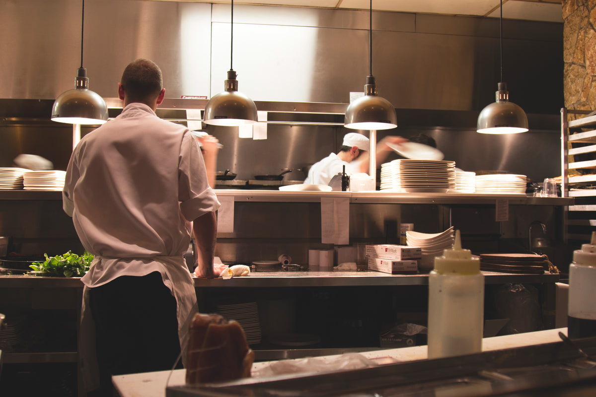 Commercial Kitchen with Luus Induction Equipment
