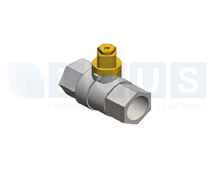 Ball Valve Hex Shaft 3/4"F x 3/4"F (20F x 20F)