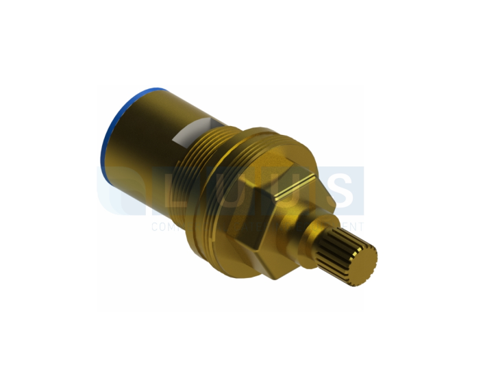 Spindle 1/4 Turn (Blue)
