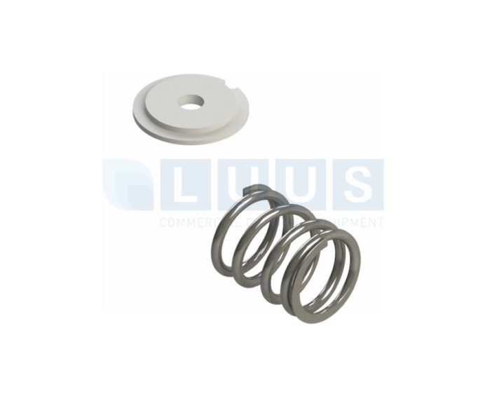Knee Valve Timer Tap Retaining Disk &amp; Spring