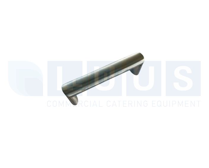 Metal handle oval shaped 96mm