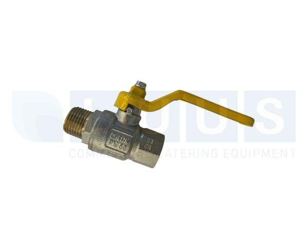 Ball Valve 1/2"M x 1/2"F (15M x 15F) with handle
