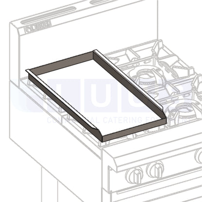 Drop on Plate - 8mm Mild Steel - CS/RS/RF Open Burner Series