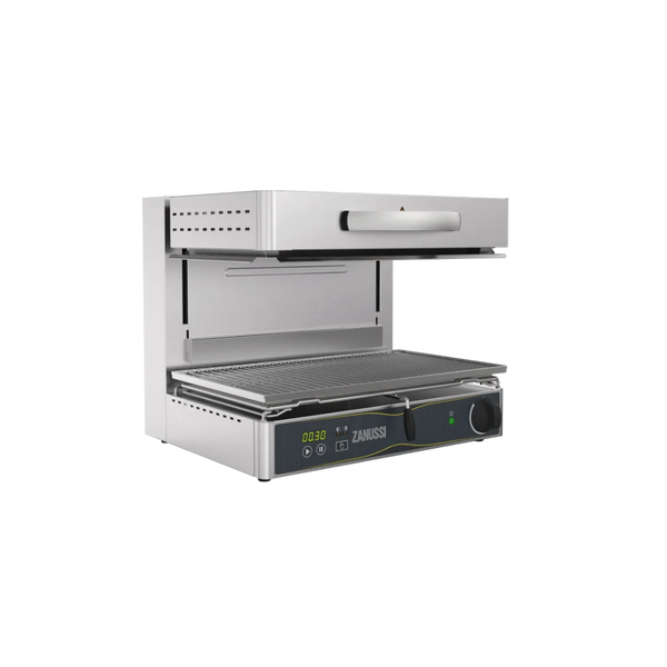 EVO700: 600mm Commercial Electric 3 Open Sides Salamander Plate