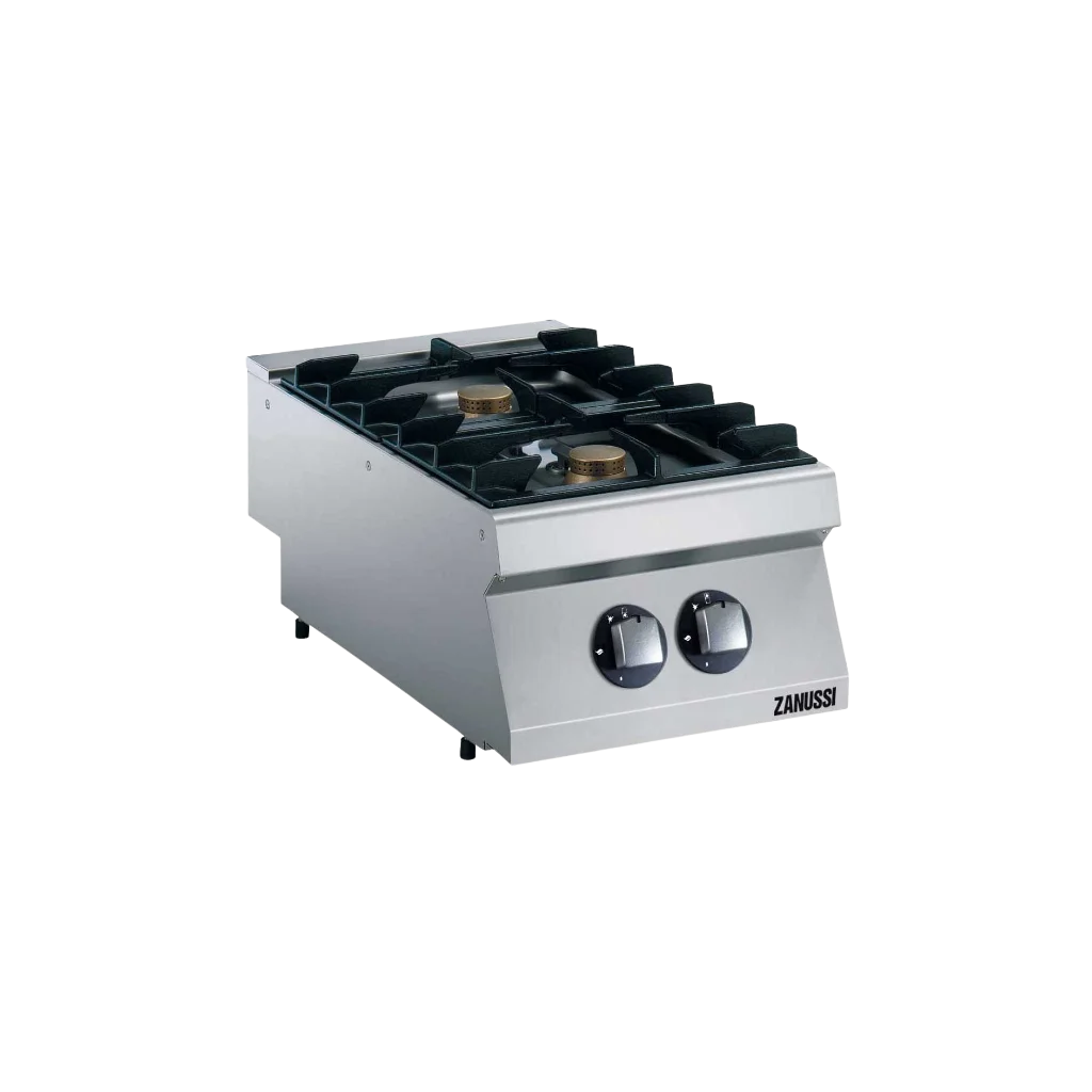 EVO700: 400mm Commercial Gas 2 Burner Boiling Top