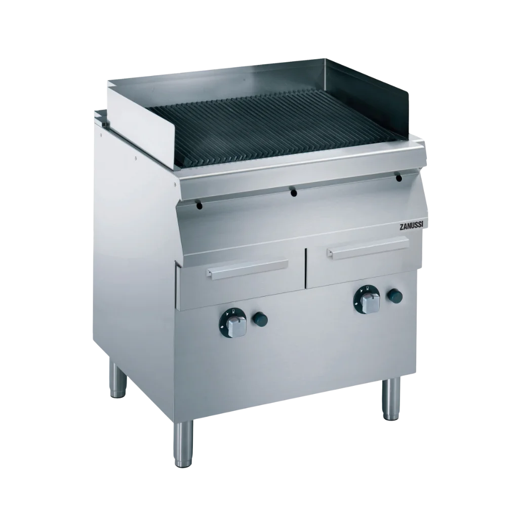 EVO700: 800mm Commercial Gas Freestanding Chargrill Included Base