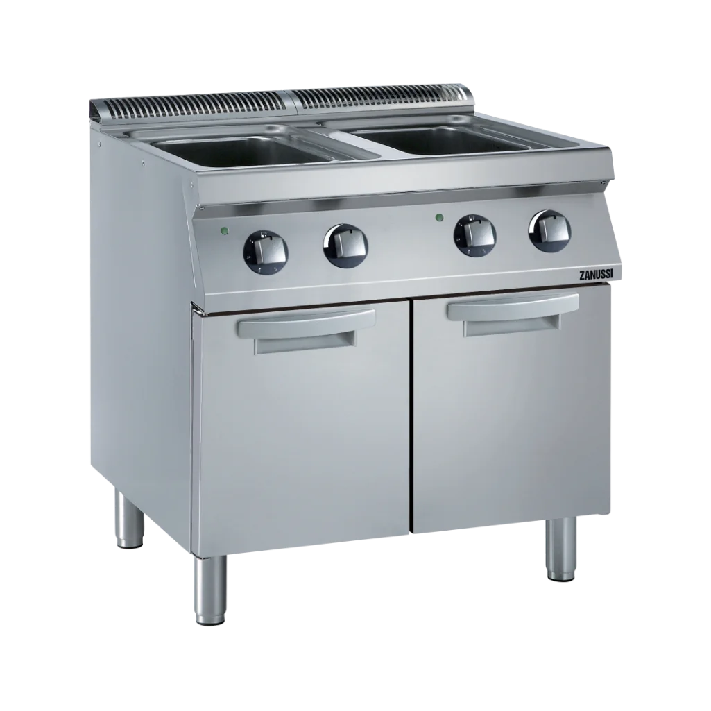 EVO700: 800mm Commercial Electric Twin Well 2x24.5L Pasta Cooker