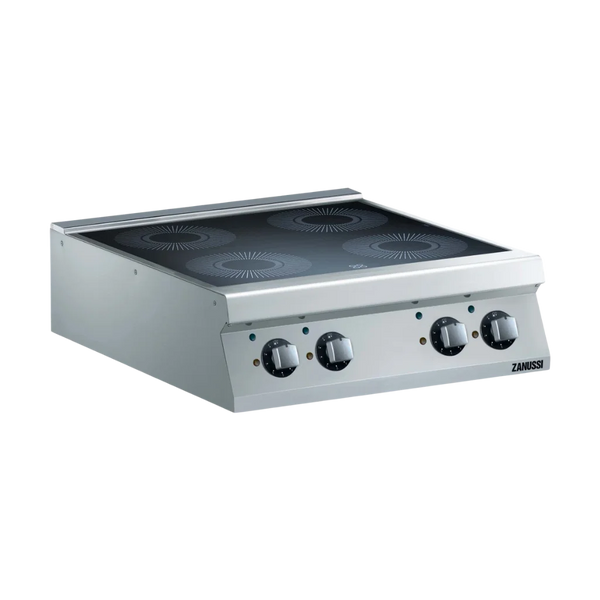 EVO900: 800mm Commercial Induction 4 Zone Boiling Top