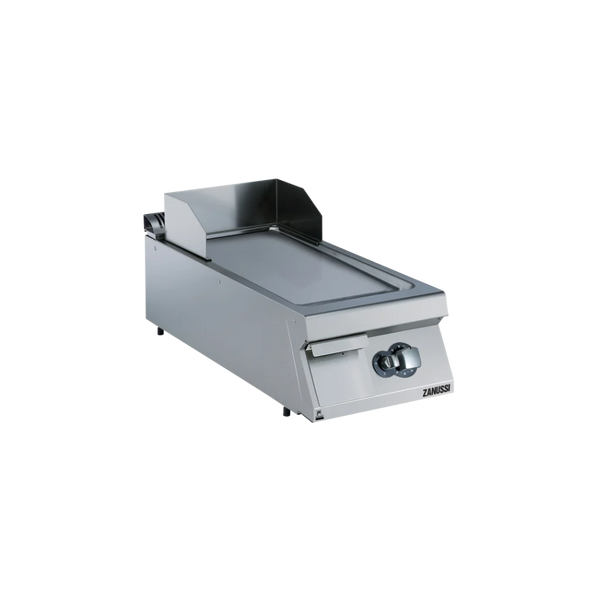 EVO900: 400mm Commercial Gas Smooth Brushed Chrome Horizontal Fry Top