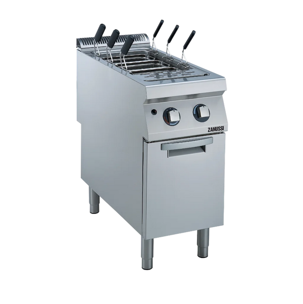 EVO900: 400mm Commercial Gas Single Well 40L Freestanding Pasta Cooker