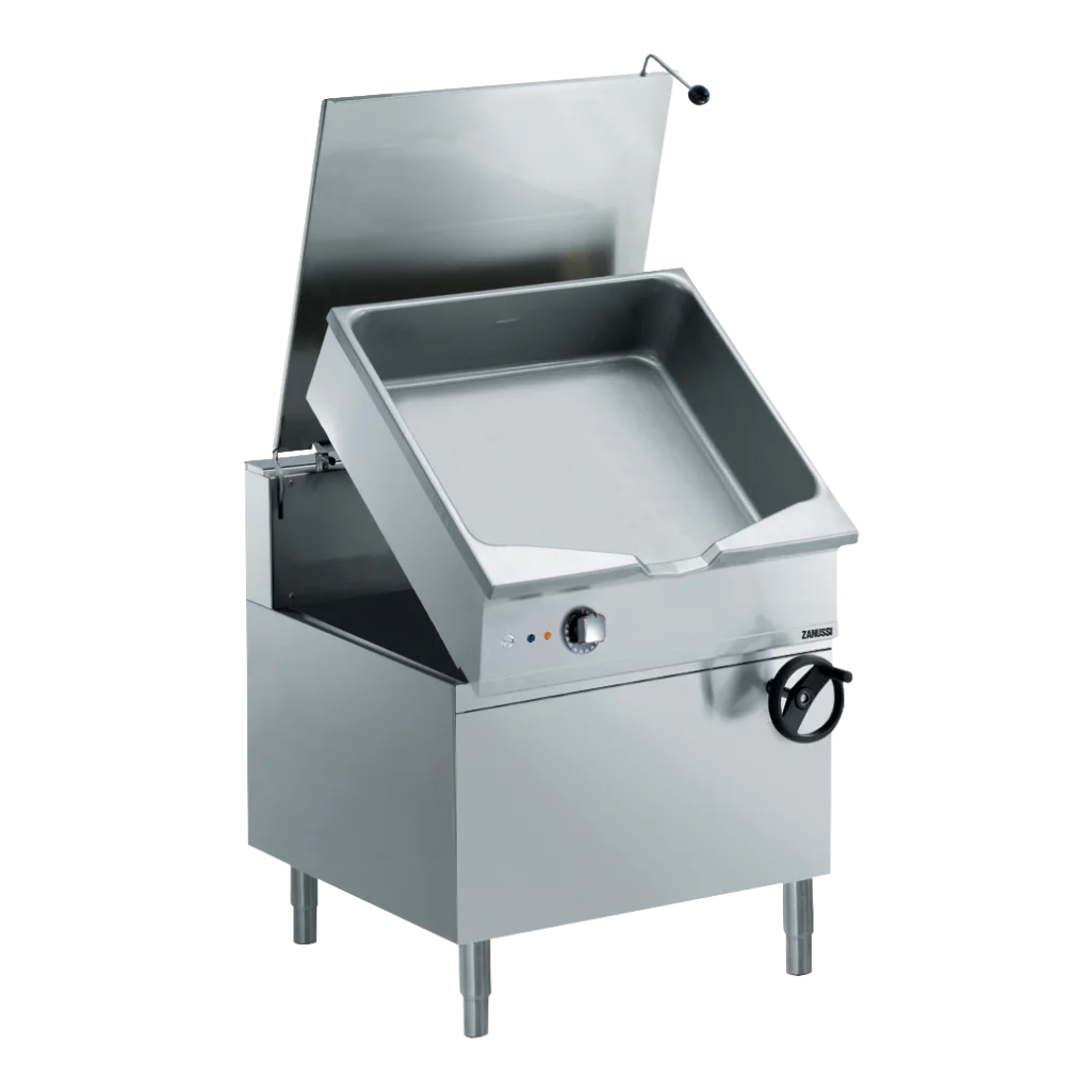 EVO900: 800mm Commercial Electric 80L Manual Tilting Bratt Pan Duomat