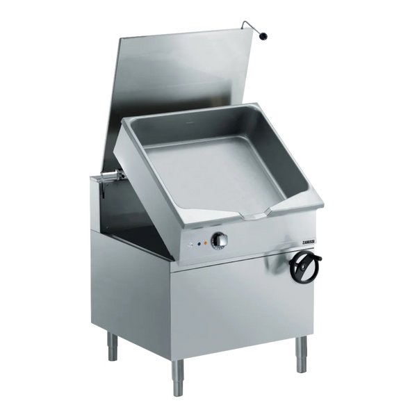 EVO900: 1000mm Commercial Electric 100L Manual Tilting Bratt Pan Duomat