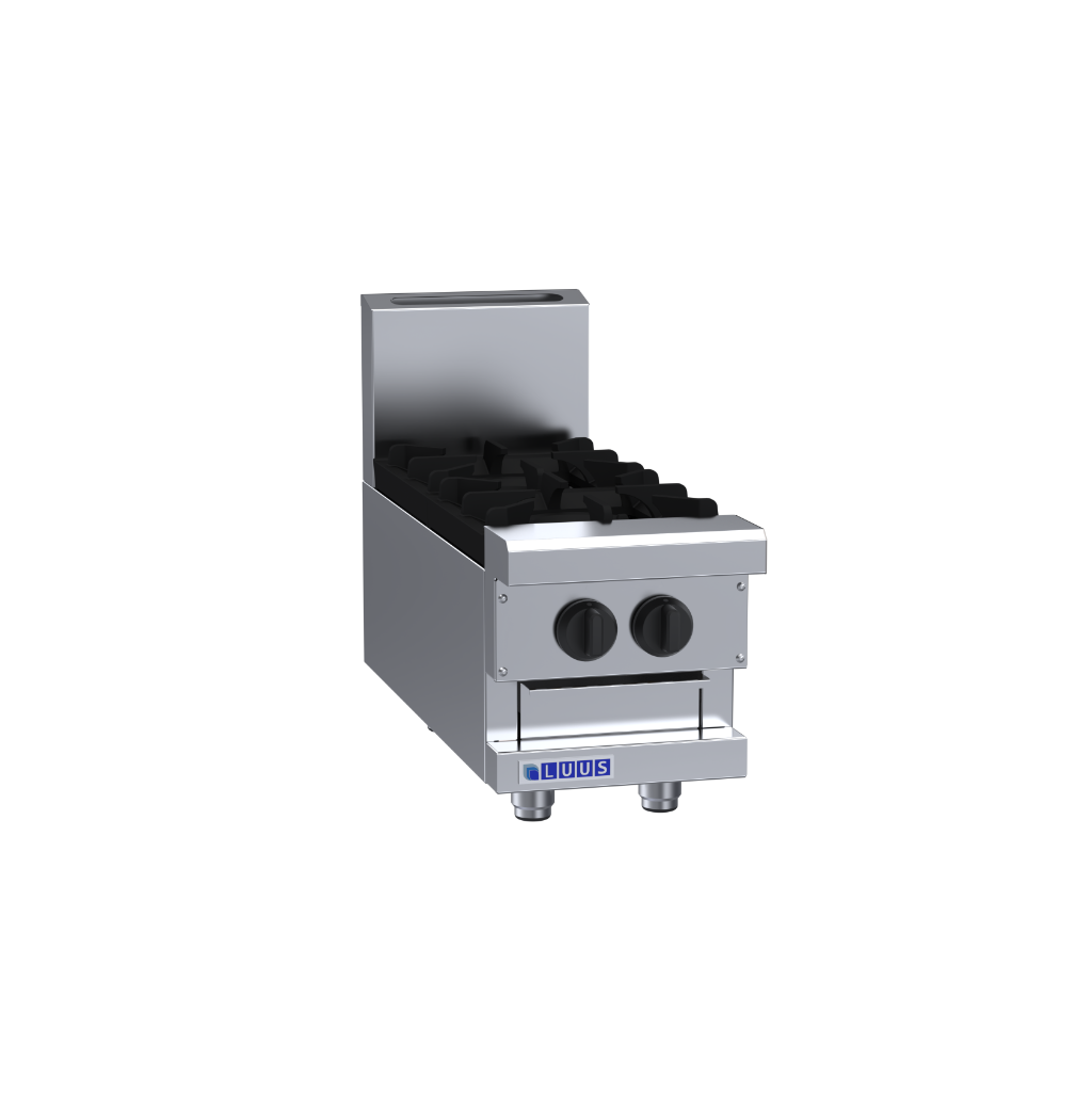 CS-2B: 300mm Commercial 2 Burner Gas Cooktop