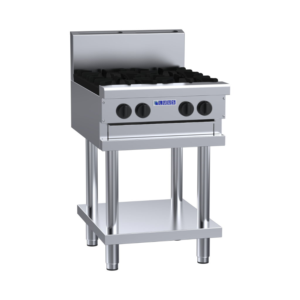 CS-4B: 600mm Commercial 4 Burner Gas Cooktop