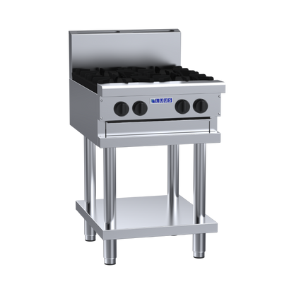 CS-4B: 600mm Commercial 4 Burner Gas Cooktop