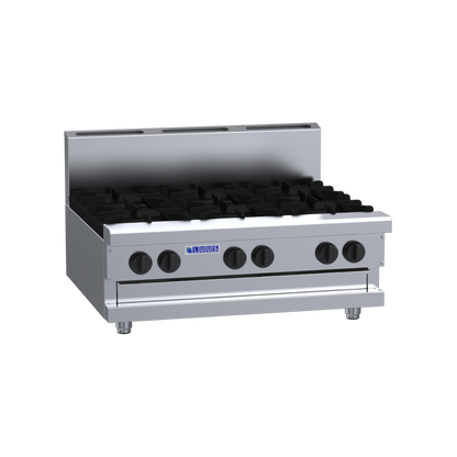 CS-6B: 900mm Commercial 6 Burner Gas Cooktop