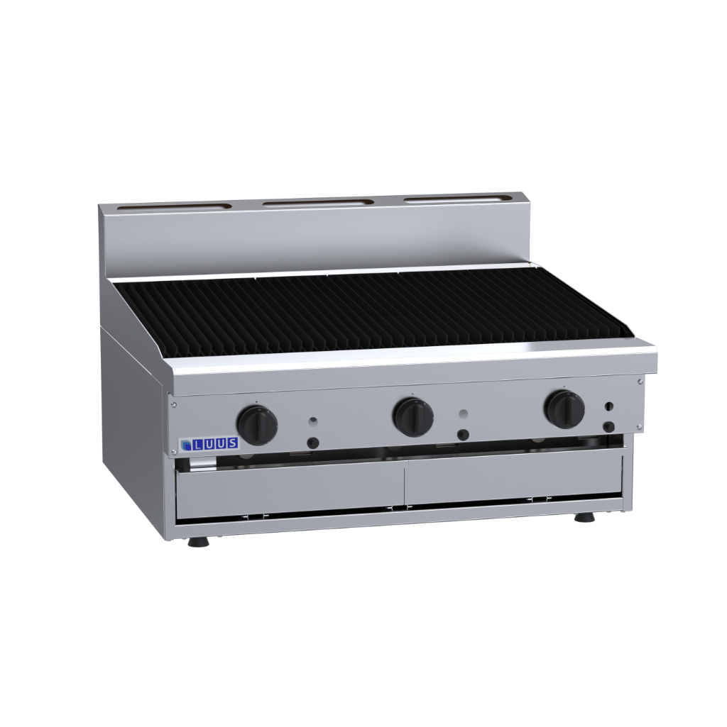 CS-9C: 900mm Commercial Gas Chargrill Cooktop