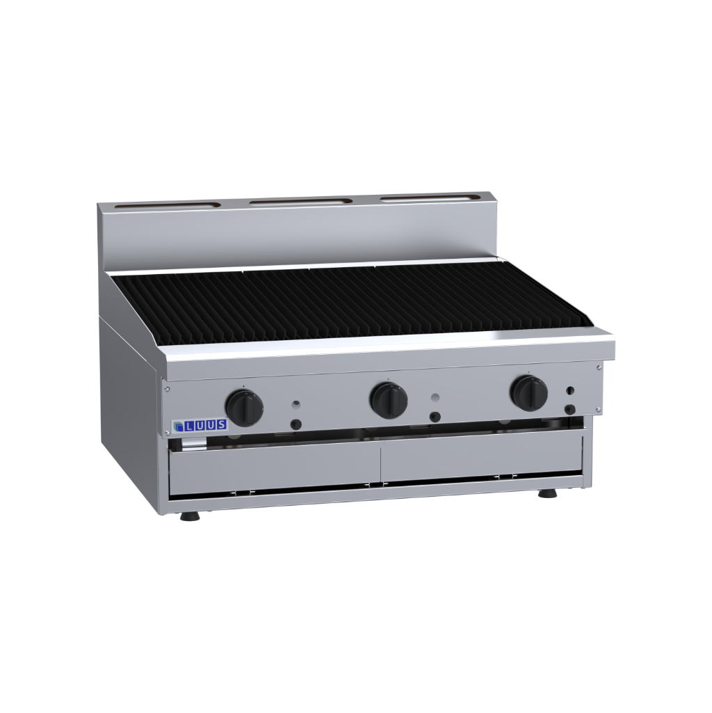 CS-9C: 900mm Commercial Gas Chargrill Cooktop