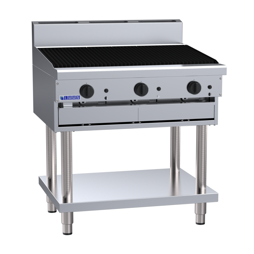 CS-9C: 900mm Commercial Gas Chargrill Cooktop