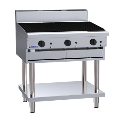 CS-9C: 900mm Commercial Gas Chargrill Cooktop