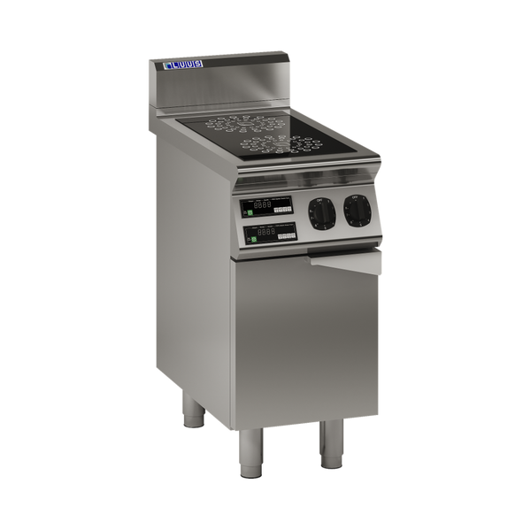 EC7-2B: 400mm Commercial 2 Zone Induction Cooktop