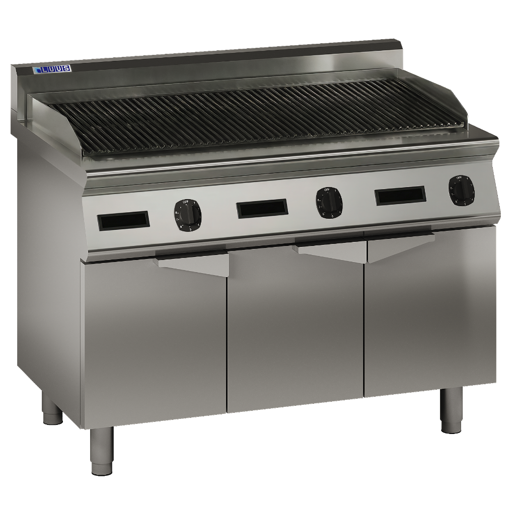 EE7-12C: 1200mm Commercial Electric Chargrill Cooktop