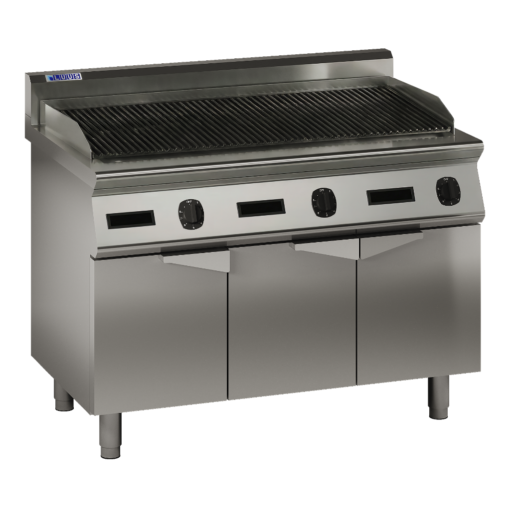 EE7-12C: 1200mm Commercial Electric Chargrill Cooktop