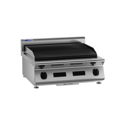 EE7-8C: 800mm Commercial Electric Chargrill Cooktop