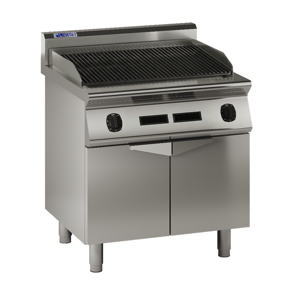 EE7-8C: 800mm Commercial Electric Chargrill Cooktop