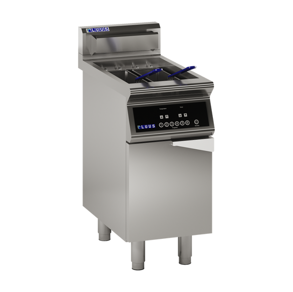 EF7-40: 400mm Commercial Induction 2 Basket Deep Fryer