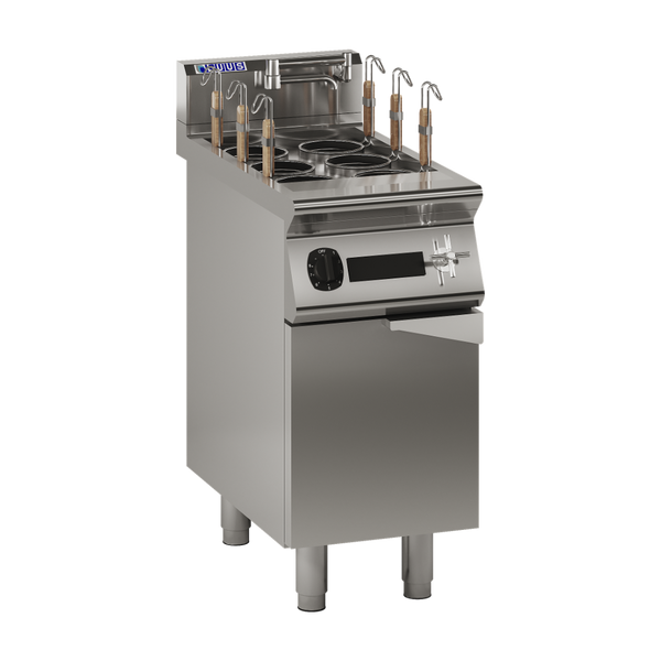 EN7-40: 400mm Commercial 6 Basket Induction Noodle Cooker