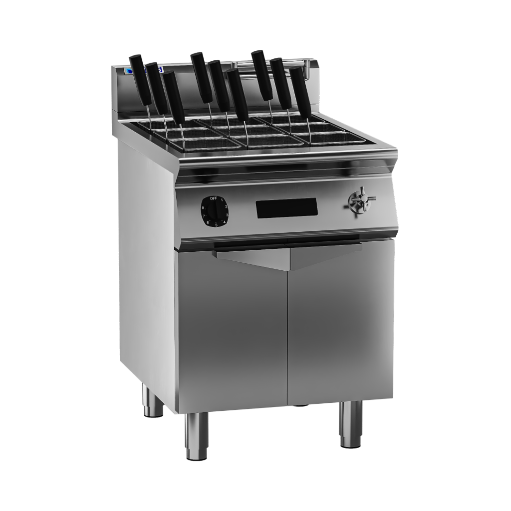 EP7-60: 600mm Commercial 9 Basket Induction Pasta Cooker