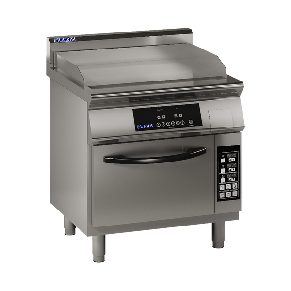 ER7-8P: 800mm Commercial Induction Griddle Range & Oven