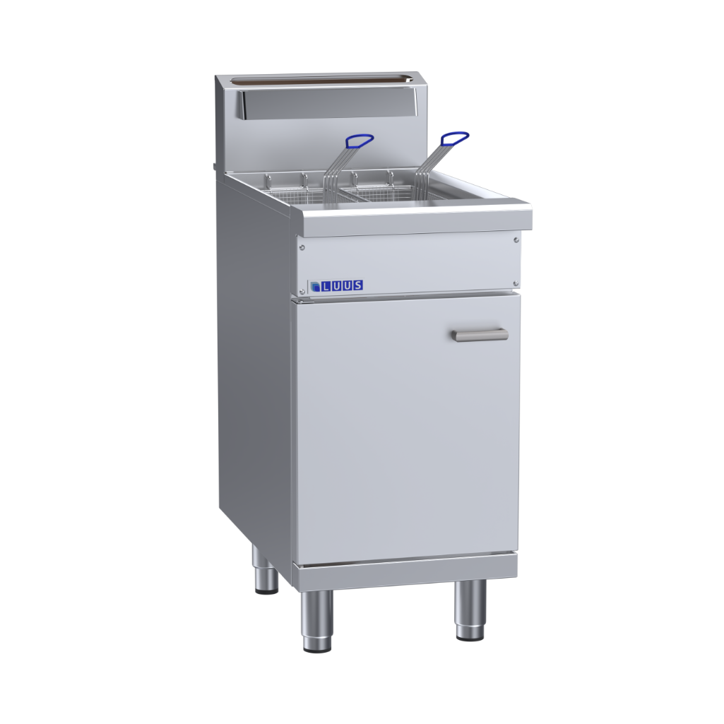 FVG-40: 400mm Commercial Slimline Gas V-Pan Fryer