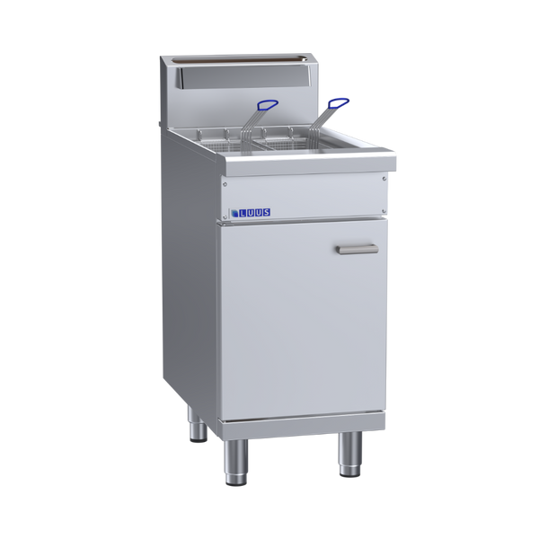 FVG-40: 400mm Commercial Slimline Gas V-Pan Fryer
