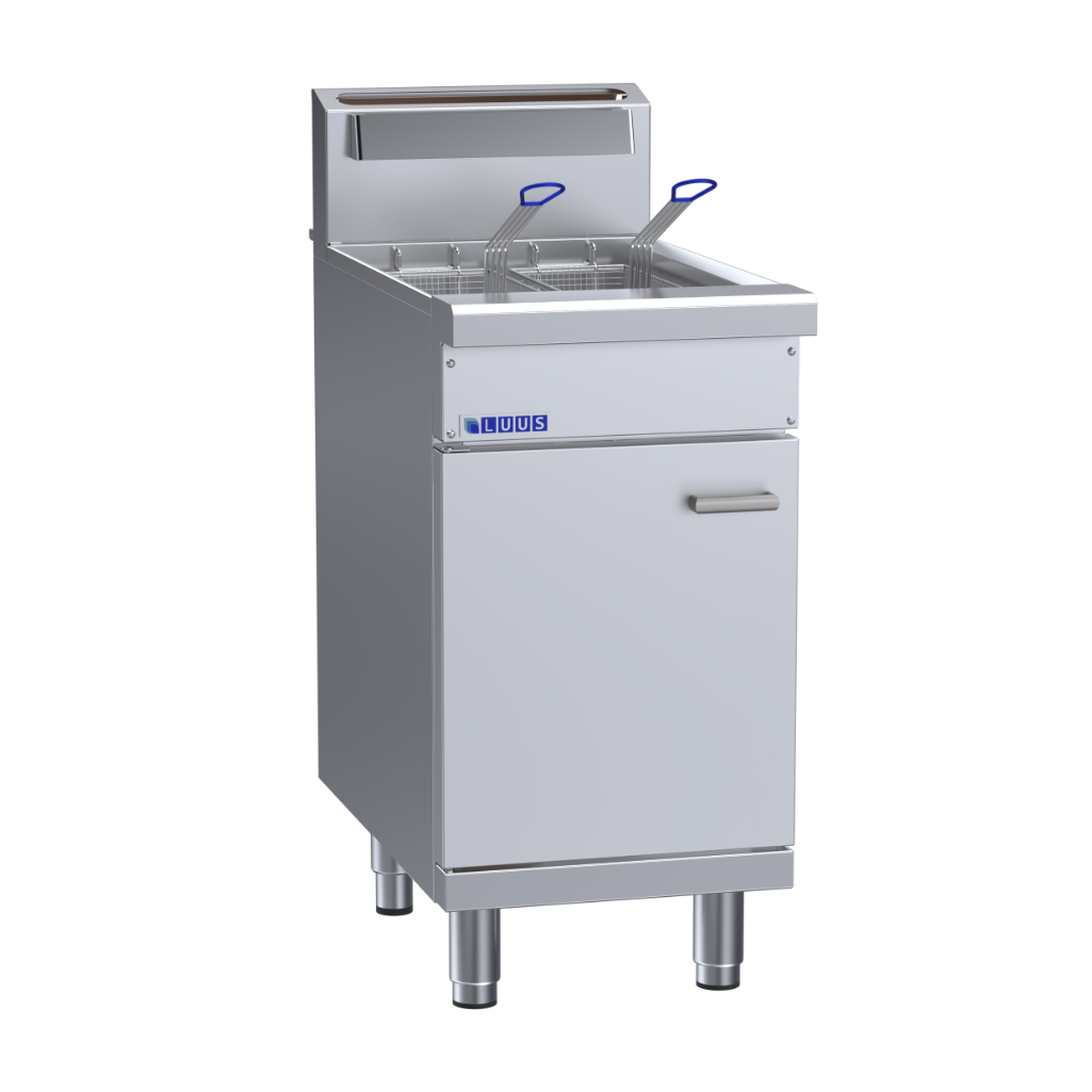 FVG-40: 400mm Commercial Slimline Gas V-Pan Fryer