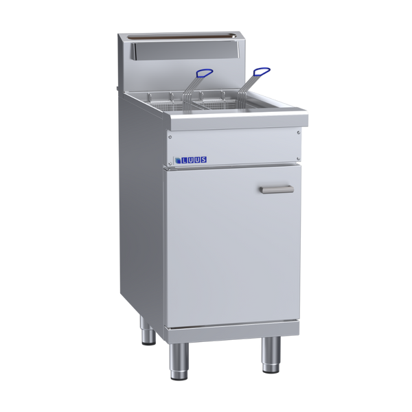 FVG-40: 400mm Commercial Slimline Gas V-Pan Fryer