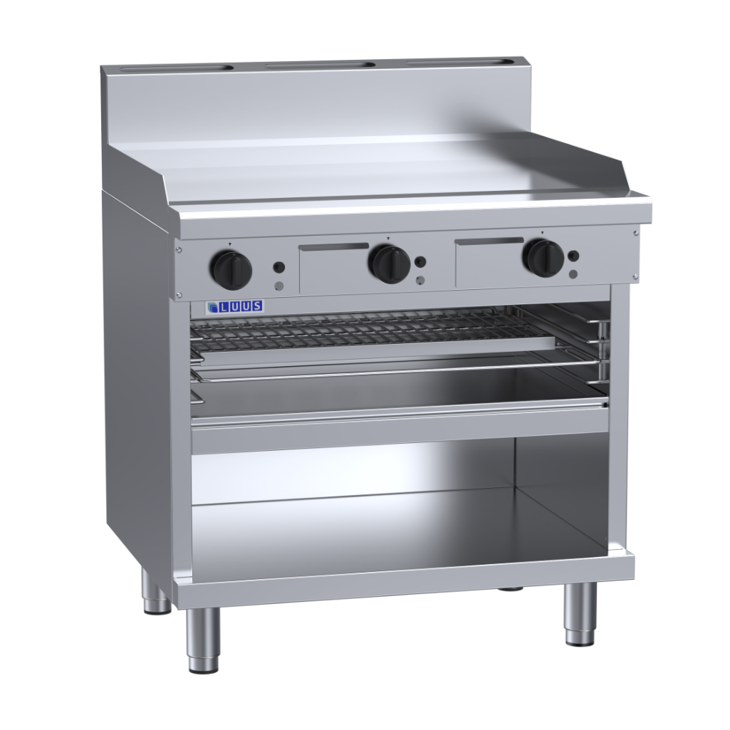 GTS-9: 900mm Commercial Gas Griddle Toaster