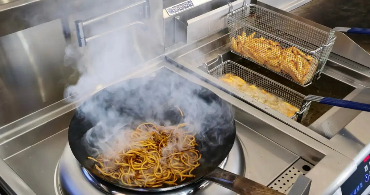 LUUS Induction Cooking Equipment Range
