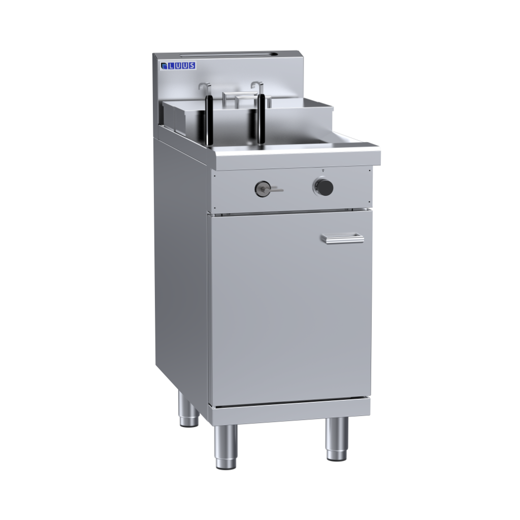 NC-45-B: 450mm Commercial Gas Noodle Cooker + 2 Baskets &amp; Dual Pots
