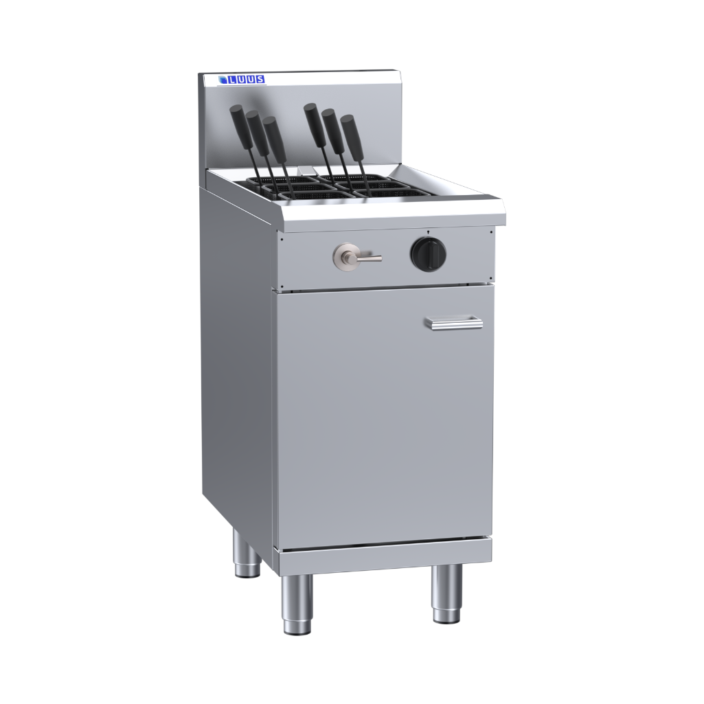 PC-45: 450mm Commercial 6 Basket Gas Pasta Cooker